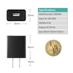 E-Reader Charger, AC Power Supply Charger for Kindle E-Reader Paperwhite 3 Oasis E-Reader Voyage E-Reader with 5FT Charging Cable