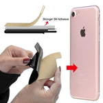 Self Adhesive Credit Card Wallet, SHANSHUI Credit Card ID Card Holder for LG,Piexl,HTC,BLU,Sony,Motorola,Huawei Smart Phone Case (Black / 3pcs)
