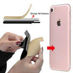 Phone Card Holder, SHANSHUI Credit Card Holder Works with Every Phone iPhone, Android & Most Smartphones (Gray / 3pcs)