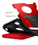 Spigen Tough Armor [2nd Generation] Designed for iPhone 8 Case/iPhone 7 Case (2018) - Red