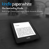 Kindle Paperwhite, 6" High Resolution Display (212 ppi) with Built-in Light, Wi-Fi - Includes Special Offers (Previous Generation - 6th)