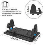 Cell Phone Holder for Car, Orecla Dashboard Car Phone Mount Anti-Slip car Phone Holder, GPS Holder Universal fit All Smartphones, Compatible with iPhone Xs Max/Xs XR X 7/8 Plus, Samsung Galaxy Note 9