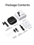 Mpow Business Headset 20H Bluetooth Headset IPX4 Handsfree Dual-Mic Noise Cancelling, Bluetooth Earpiece Business CVC 6.0, Wireless Earbuds with Clear Voice for Business/Office/Driving