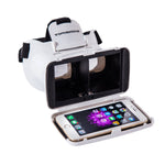 3D VR Glasses, Topmaxions Virtual Reality Headset 3D Viewing Goggles Audio & Video Accessories for Apple iPhone 7s/7 6s/6 plus/6/5s/5c/5 Samsung s5/s6 note4 note5 and Other 3.5"-6.0" Cellphones