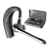 Bluetooth Headset, HandsFree Wireless Earpiece V5.0 with Mic for Business/Office/Driving Call [New Version]