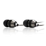 Betron B25 Noise Isolating in Ear Canal Headphones Earphones with Pure Sound and Powerful Bass for iPhone, iPad, iPod, Samsung Smartphones and Tablets (Black Without Remote)