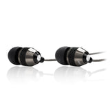 Betron B25 Noise Isolating in Ear Canal Headphones Earphones with Pure Sound and Powerful Bass for iPhone, iPad, iPod, Samsung Smartphones and Tablets (Black Without Remote)