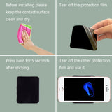 IHUIXINHE Sticky Gel Pads Anti-Slip Non-Slip Gel Mat Sticky Auto Gel Holder Cell Phone, Pad, Keys, Easy Remove, Stick to Anywhere & Holds Anything 10pcs (Square)