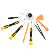 Repair Kit with Tools for All iPhone (4-XS Max), Samsung Galaxy, Note - Magnetic Screwdriver Tool Set for Cell Phones and Mobile Devices - Fix iPhone Screen, Battery with ScandiTech Toolkit