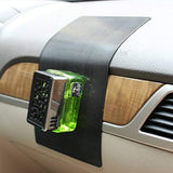 New Anti-Slip Non-Slip Mat Car Dashboard Super Sticky Pad Anti-Slip Gel Pad, Cell Phone Mount Holder Mat by ZhuTook for GPS, Sunglasses, Keys and More (Car Square Pattern, 11"X6.7")