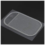 Anti-Slip Radar Detector Dash Mat, Non Slip Sticky Dashboard Pad Cell Phone GPS Holder. (Clear)