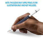 FRTMA Magnetic Sleeve for Apple Pencil, Soft Silicone Holder Grip for Apple iPad Pro Pencil, Midnight Blue (Apple Pencil Not Included)