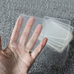 Ouniman 15 Pack Clear Non-Slip Cell Pads Car Dashboard Wall Sticker Non-Slip Gel Mat Sticky Auto Gel Holder for Cellphone, Pads, Keys, Round and Rectangle Shape