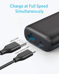 Anker PowerCore 10000 PD, 10000mAh Portable Charger USB-C Power Delivery (18W) Power Bank for iPhone 8/8+/X/XS/XR/XS Max, Samsung Galaxy S10, Pixel 3/3XL, iPad Pro 2018, and More