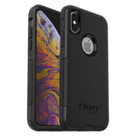OtterBox COMMUTER SERIES Case for iPhone Xs & iPhone X - Frustration Free Packaging - BLACK