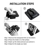 AONKEY Cell Phone Holder for Car, Dashboard Anti-Slip Vehicle GPS Car Mount Universal for All Smartphones, Compatible iPhone XR XS Max X 8 7 6S Plus, Galaxy S10/S9 Plus S8 Note 9/8, LG V30, Pixel 3 XL