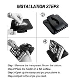 AONKEY Cell Phone Holder for Car, Dashboard Anti-Slip Vehicle GPS Car Mount Universal for All Smartphones, Compatible iPhone XR XS Max X 8 7 6S Plus, Galaxy S10/S9 Plus S8 Note 9/8, LG V30, Pixel 3 XL