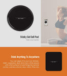 Unilive Reusable Sticky Gel Pad Cell Pad Anti Slip Phone Holder for Kitchen Bathroom House Car-4 Pack(Circle)