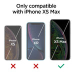 Spigen Tempered Glass Screen Protector [Installation Kit] Designed for iPhone Xs Max (2 Pack)