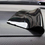 New Anti-Slip Non-Slip Mat Car Dashboard Super Sticky Pad Anti-Slip Gel Pad, Cell Phone Mount Holder Mat by ZhuTook for GPS, Sunglasses, Keys and More (Car Square Pattern, 11"X6.7")