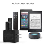 USB Wall Charger for Kindle, AGPTEK 9W Power Adapter Compatible with All-New Kindle Paperwhite, Kindle Oasis, Kindle Fire Tablets, Fire TV Stick, Kindle Voyage E-Reader, HD 8 10 Tablet, Black