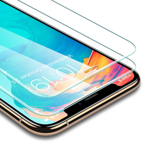 ESR [2-Pack] Screen Protector Compatible for iPhone Xs Max, [Force Resistant Up to 22 Pounds] Premium Tempered Glass Screen Protector for The iPhone 6.5” (2018 Release)