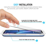 Maxboost Screen Protector Compatible with Apple iPhone XR (6.1 inch) (Clear, 3 Packs) 0.25mm iPhone XR Tempered Glass Screen Protector with Advanced HD Clarity Touch Accurate Work with Most Cases