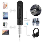 Mini Bluetooth Receiver, Protable Wireless Bluetooth 4.2 Adapter/Car kit Audio Bluetooth Receiver 3.5mm Aux Stereo Music Adapter for Home/Car PC TV Audio Music Streaming Stereo System
