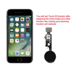 Afeax Compatible with Apple iPhone Home Button Main Key Flex Cable Replacement for iPhone 7 and 7 Plus (Black)