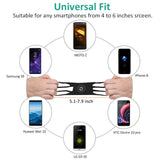 Bike Phone Mount, Bovon 360°Rotation Silicone Bicycle Phone Holder, Universal Motorcycle Handlebar Mount Fits for iPhone X, 8/8 Plus, 7, 6/6s Plus, Galaxy S9/S9 Plus, S8/S8 Plus, 4.0"-6.0" phones