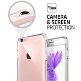 TENOC Case Compatible for Apple iPhone 6 and iPhone 6S 4.7 Inch, Crystal Clear Soft TPU Cover Full Protective Bumper