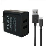 Dual USB Charger and Power Adapter for Amazon Fire TV Stick, Fire and Kindle eReaders, Amazon Fire TV Stick, Fire 7, Kindle Paperwhite E-Reader,Kindle Voyage E-Reader,HD 8 10,Echo Dot