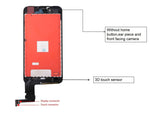 Compatible with iPhone 8 Plus Screen Replacement (5.5 inch Black), YRYK LCD Digitizer Touch Screen Assembly Set with 3D Touch, Repair Tools and Professional Replacement Manual Includ