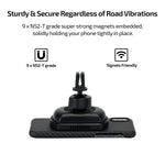 PITAKA Magnetic Wireless Charging Air Vent Car Mount[ Car Vent Magmount Qi]-Premium Luxury 360 Degree Rotation Long Life Claw Fast Charge Car Mount Cell Phone Holder for Qi Smartphones
