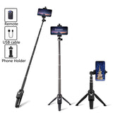 Eocean 40-inch Selfie Stick Tripod, Extendable Selfie Stick Tripod Stand with Wireless Remote, Compatible with iPhone Xs/Xr/Xs Max/X/8/8 Plus/Samsung Galaxy Note 9/S9/Huawei/Honor/Google and More