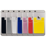 Phone Card Holder, SHANSHUI Credit Card Holder Works with Every Phone iPhone, Android & Most Smartphones (Gray / 3pcs)