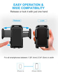 Mpow 051 Car Phone Mount, CD Slot Car Phone Holder, Car Mount with Three-Side Grips and One-Touch Design Compatible iPhone Xs MAX/XR/XS/X/8/8Plus, Galaxy S10/S10+/S10e/S9/S9+/N9/S8, Google, Huawei etc