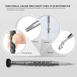 Kingsdun Torx T5 Screwdriver, Precise and Industrial Grade Quality Professional Screwdriver for MacBook Air/Pro and Retina Repair