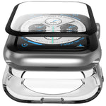 Apple Watch 4 Screen Protector, with Free Clear TPU Case Bundle [i-Blason Clear Case and Two Tempered Glass Screen Protector Combination Pack] [Compatible with Apple Watch Series 4 2018] (44 mm)