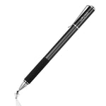 Mixoo Capacitive Stylus Pen,(Disc and Fiber Tip 2-in-1 Series),Fine Tip,High Sensitivity and Precision,Stylus for Ipad,Iphone and Other Touch Screens Devices, Black