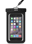 Universal Waterproof Case, JOTO CellPhone Dry Bag Pouch for Apple iPhone 6S, 6, 6S Plus, SE, 5S, Samsung Galaxy S7, S6 Note 7 5, HTC LG Sony Nokia Motorola up to 6.0" diagonal -Black