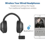 Avantree CK121 V4.1 Bluetooth Receiver for Car and Home Audio, Portable Wireless Audio Adapter 3.5mm Aux for Music Streaming Stereo System, Speaker, Headphones, Hands-Free Car Kit with Microphone