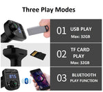 Handsfree Call Car Charger,Wireless Bluetooth FM Transmitter Radio Receiver&Mp3 Music Stereo Adapter,Dual USB Port Charger Compatible for All Smartphones,Samsung Galaxy,LG,HTC,etc.