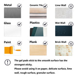 IHUIXINHE Sticky Gel Pads Anti-Slip Non-Slip Gel Mat Sticky Auto Gel Holder Cell Phone, Pad, Keys, Easy Remove, Stick to Anywhere & Holds Anything 10pcs (Square)