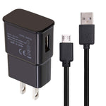 Power Adapter Charger Cord for Amazon Fire TV Stick, , Fire Tablet, Android Phone USB Charger Cable and AC/DC Home Wall Charger Adapter