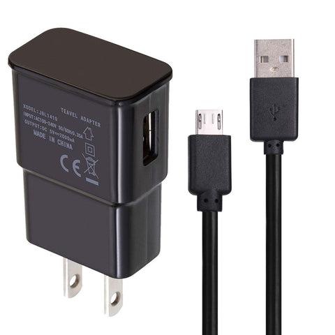Power Adapter Charger Cord for Amazon Fire TV Stick, , Fire Tablet, Android Phone USB Charger Cable and AC/DC Home Wall Charger Adapter