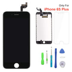 Screen Replacement for iPhone 6s Plus Black 3D Touch Screen LCD Digitizer Replacement Frame Display Assembly Set with Repair Tool Kits(6s Plus, Black)