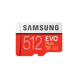 Samsung Memory MB-MC512GAEU 512 GB EVO Plus Micro SD Card with Adapter