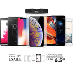 YOSH Waterproof Phone Pouch Universal Waterproof Phone Case Cell Phone Dry Bag Pouch Compatible with iPhone Xs Max XR Xs X 8 7 6 6s Plus Galaxy S9 S8 S7 Edge Pixel 3 2 XL up to 6.5" (Clear 2-Pack)