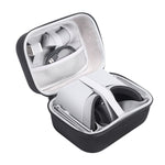 Esimen Hard Travel Case for Oculus Go Virtual Reality Headset and Controllers Accessories Carry Bag Protective Storage Box (Black+Gray)
